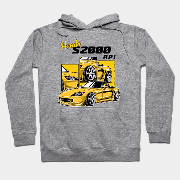 Honda s2000 Hoodie by mirailecs